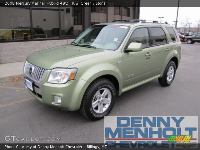 2008 Mercury Mariner Hybrid 4WD in Kiwi Green