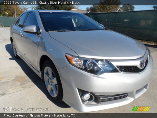 2012 Toyota Camry SE in Classic Silver Metallic