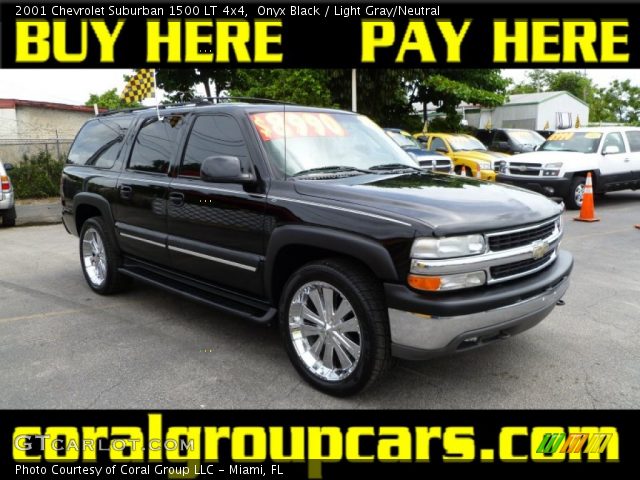 2001 Chevrolet Suburban 1500 LT 4x4 in Onyx Black