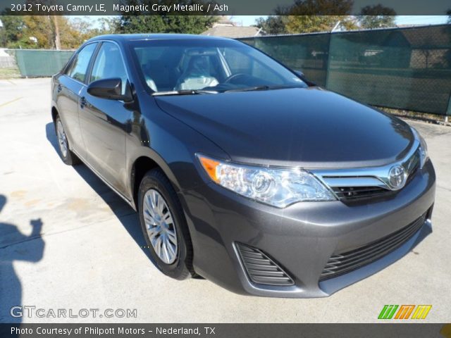 2012 Toyota Camry LE in Magnetic Gray Metallic