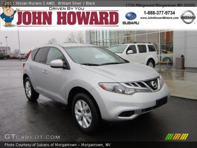 2011 Nissan Murano S AWD in Brilliant Silver