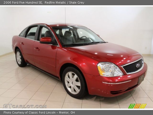 2006 Ford Five Hundred SE in Redfire Metallic