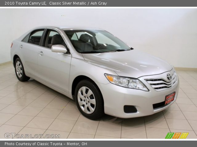 2010 Toyota Camry LE in Classic Silver Metallic
