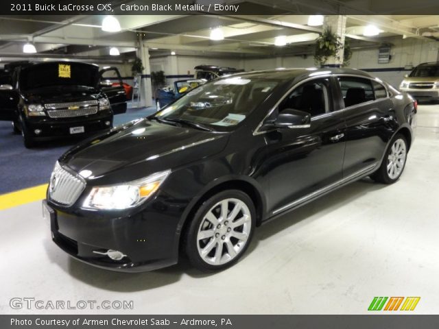 2011 Buick LaCrosse CXS in Carbon Black Metallic