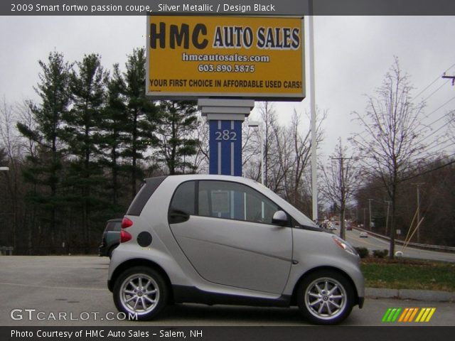 2009 Smart fortwo passion coupe in Silver Metallic