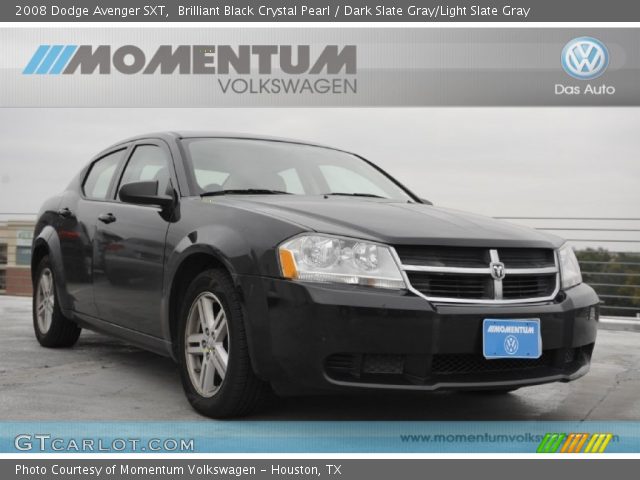 2008 Dodge Avenger SXT in Brilliant Black Crystal Pearl