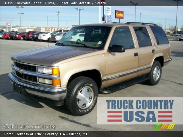 1999 Chevrolet Tahoe LT 4x4 in Sunset Gold Metallic