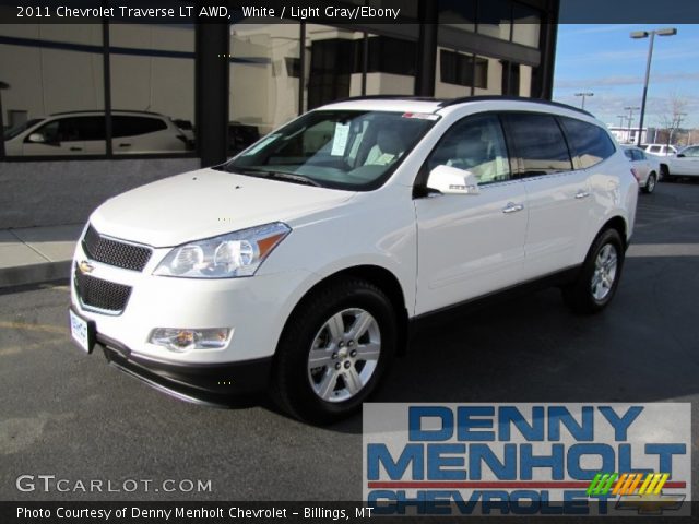 2011 Chevrolet Traverse LT AWD in White