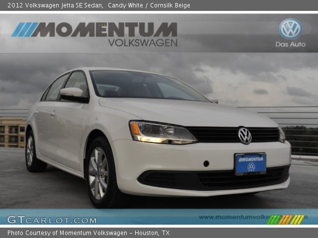 2012 Volkswagen Jetta SE Sedan in Candy White