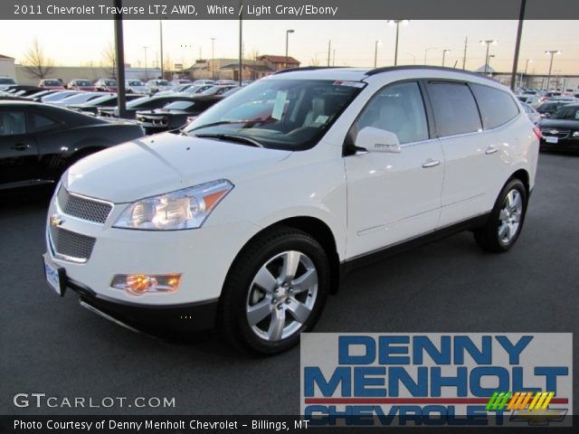 2011 Chevrolet Traverse LTZ AWD in White