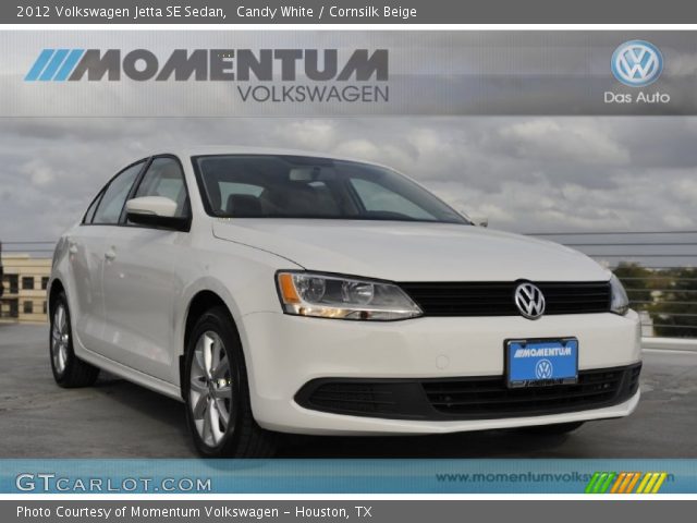 2012 Volkswagen Jetta SE Sedan in Candy White
