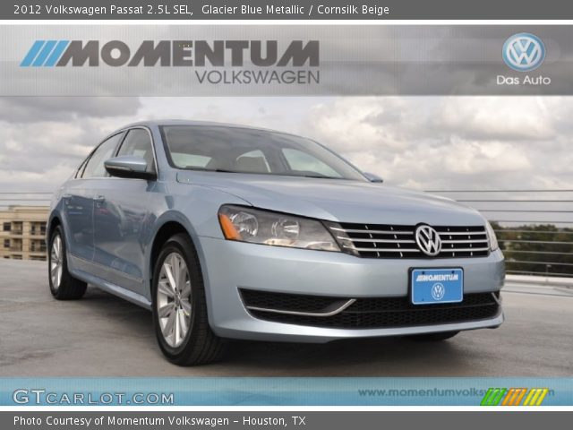 2012 Volkswagen Passat 2.5L SEL in Glacier Blue Metallic