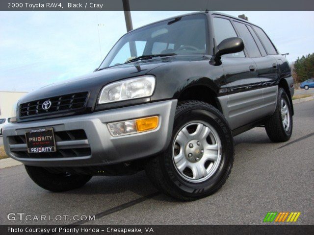 2000 Toyota RAV4  in Black