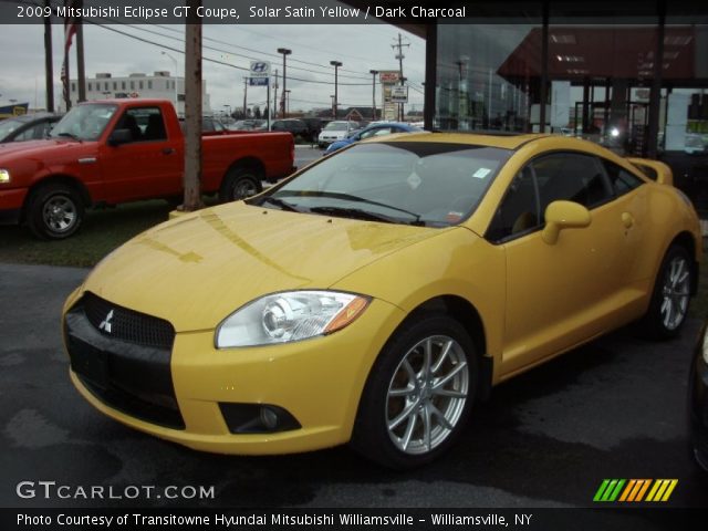 2009 Mitsubishi Eclipse GT Coupe in Solar Satin Yellow