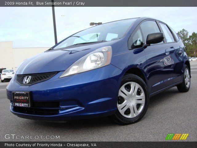 2009 Honda Fit  in Blue Sensation Pearl