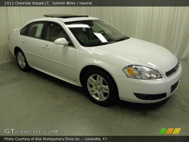 2011 Chevrolet Impala LT in Summit White
