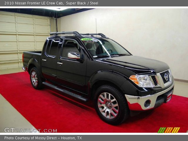 2010 Nissan Frontier LE Crew Cab in Super Black