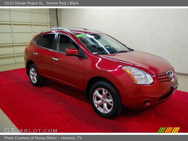 2010 Nissan Rogue SL in Venom Red