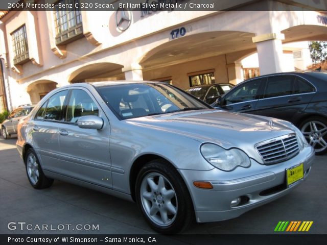 2004 Mercedes-Benz C 320 Sedan in Brilliant Silver Metallic
