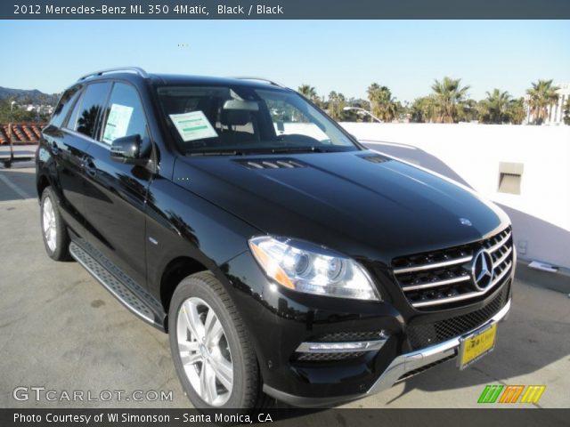 2012 Mercedes-Benz ML 350 4Matic in Black