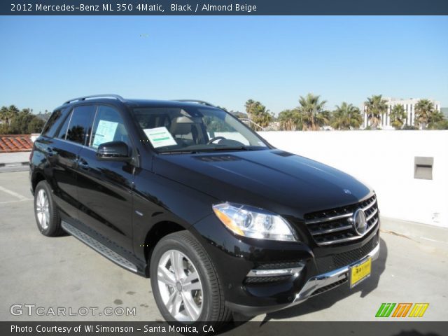 2012 Mercedes-Benz ML 350 4Matic in Black