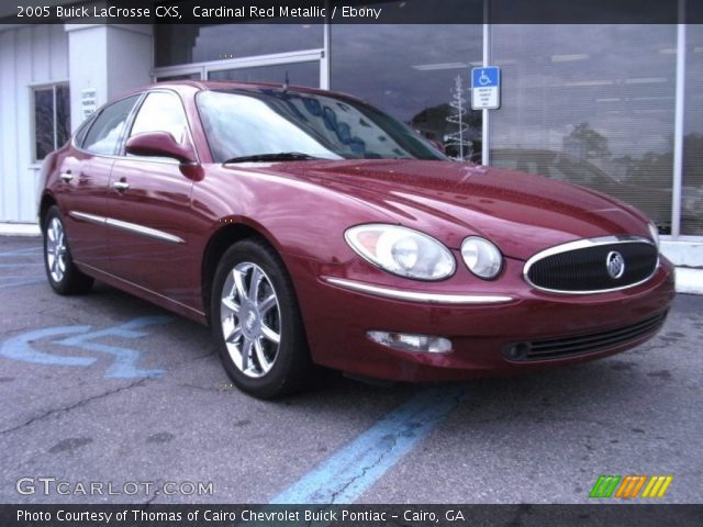 2005 Buick LaCrosse CXS in Cardinal Red Metallic