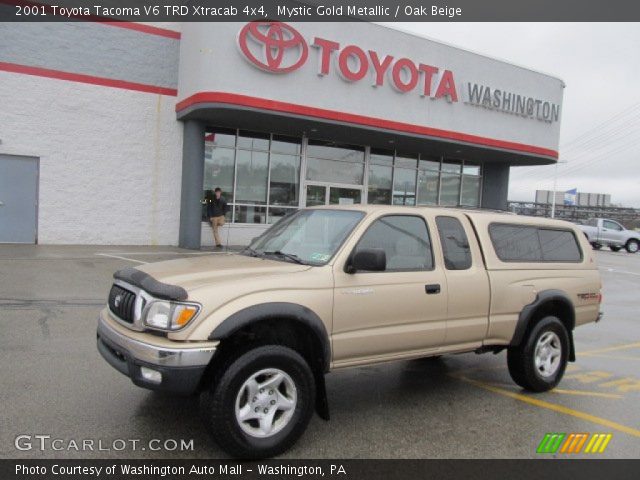 2001 Toyota Tacoma V6 TRD Xtracab 4x4 in Mystic Gold Metallic