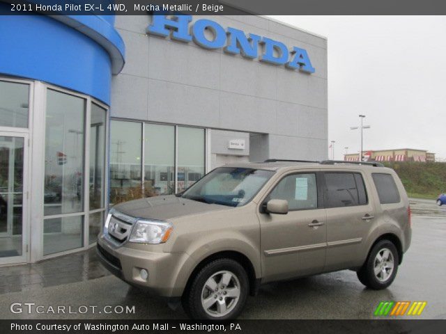 2011 Honda Pilot EX-L 4WD in Mocha Metallic