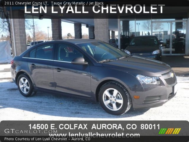 2011 Chevrolet Cruze LT in Taupe Gray Metallic