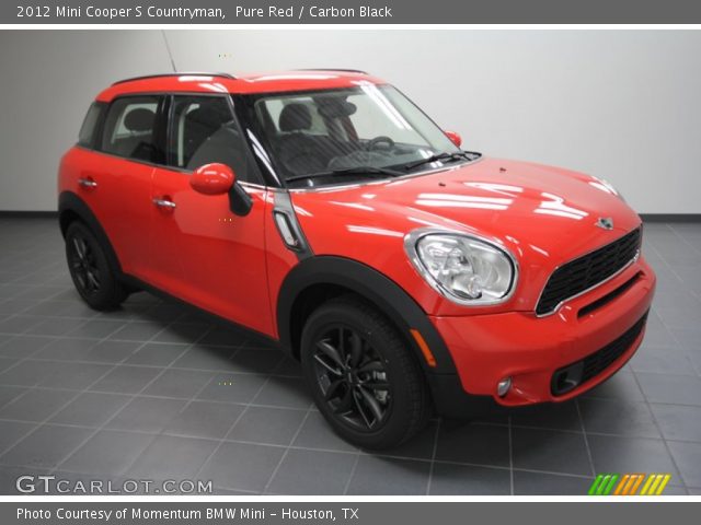 2012 Mini Cooper S Countryman in Pure Red