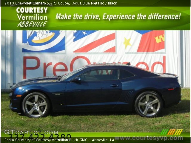 2010 Chevrolet Camaro SS/RS Coupe in Aqua Blue Metallic
