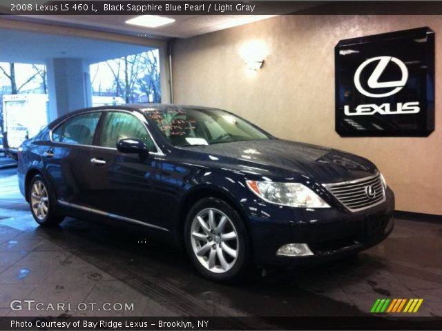 2008 Lexus LS 460 L in Black Sapphire Blue Pearl