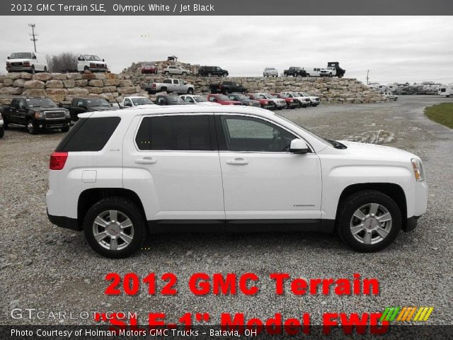 2012 GMC Terrain SLE in Olympic White