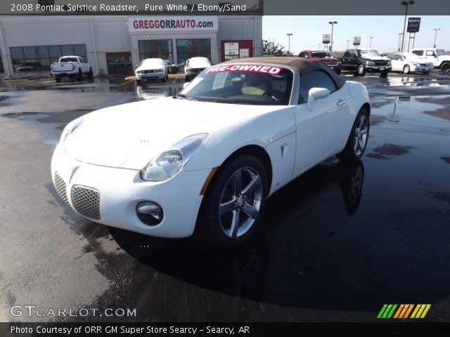 2008 Pontiac Solstice Roadster in Pure White