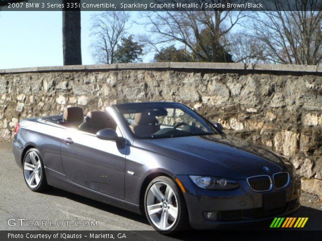 2007 BMW 3 Series 335i Convertible in Sparkling Graphite Metallic