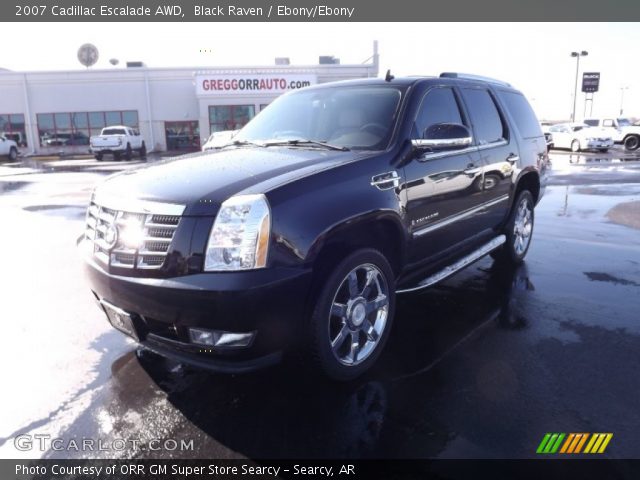 2007 Cadillac Escalade AWD in Black Raven