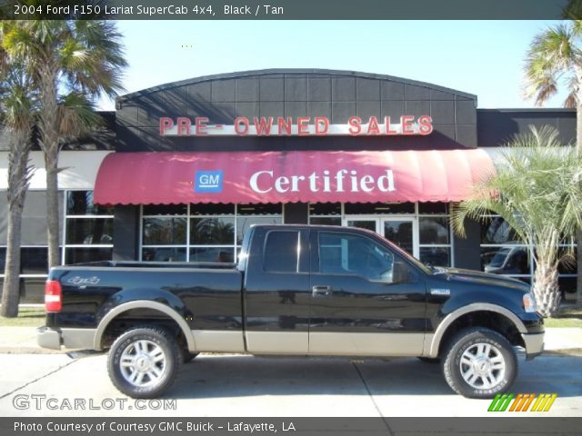 2004 Ford F150 Lariat SuperCab 4x4 in Black