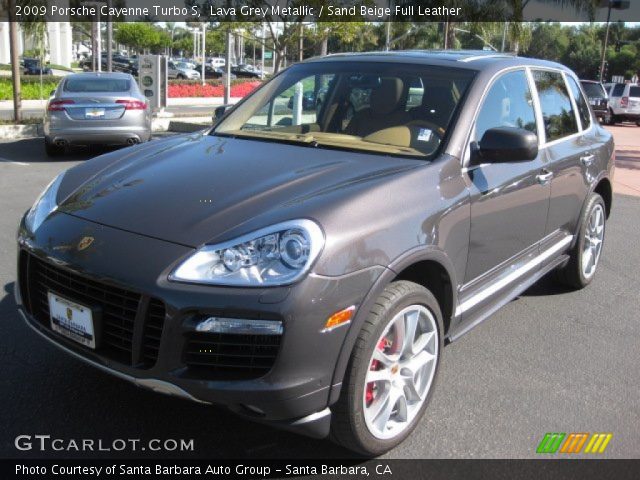 2009 Porsche Cayenne Turbo S in Lava Grey Metallic