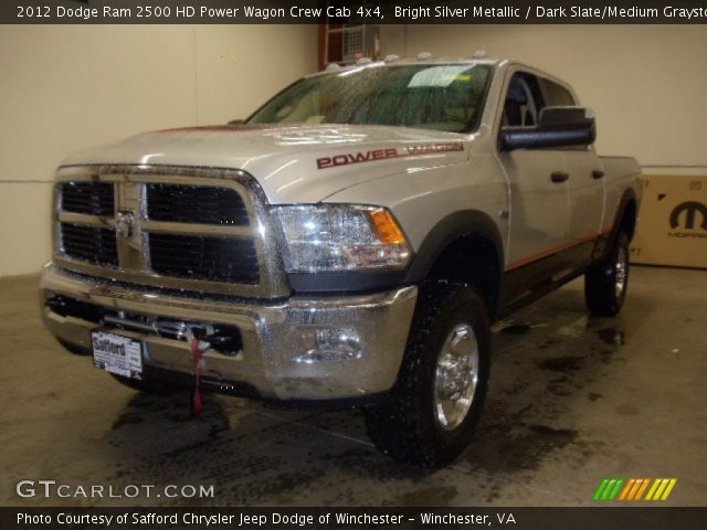 2012 Dodge Ram 2500 HD Power Wagon Crew Cab 4x4 in Bright Silver Metallic