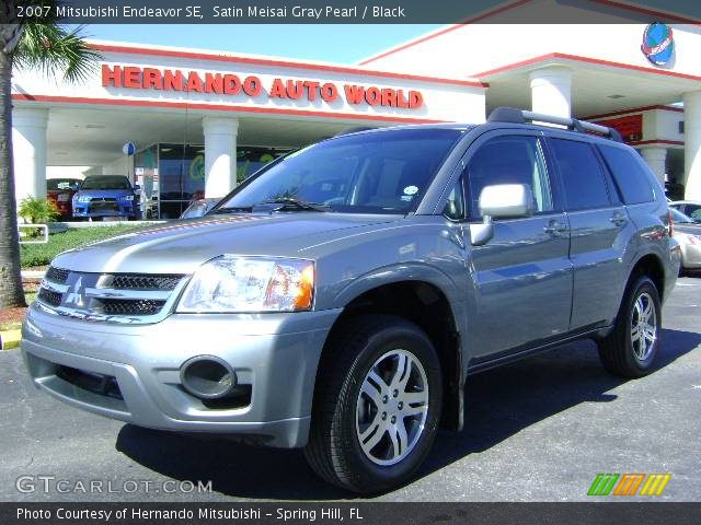 2007 Mitsubishi Endeavor SE in Satin Meisai Gray Pearl