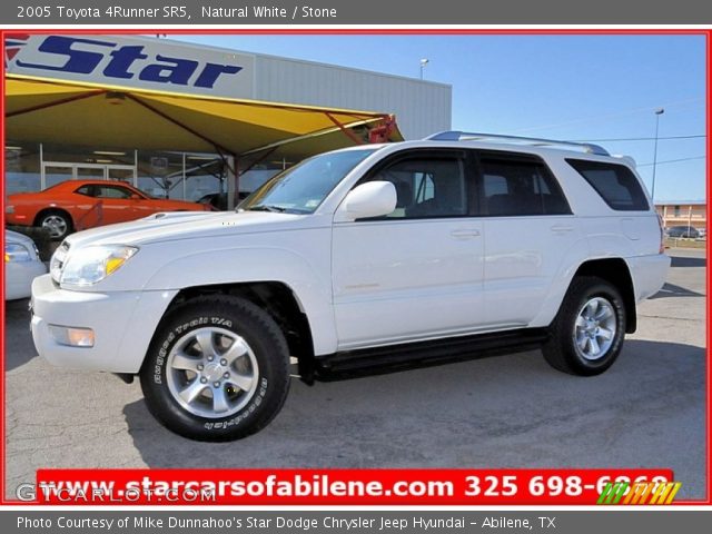 2005 Toyota 4Runner SR5 in Natural White