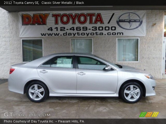 2012 Toyota Camry SE in Classic Silver Metallic