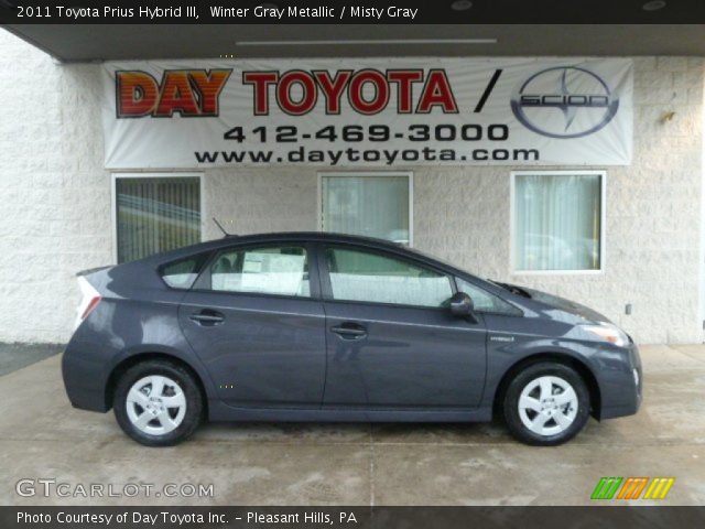 2011 Toyota Prius Hybrid III in Winter Gray Metallic