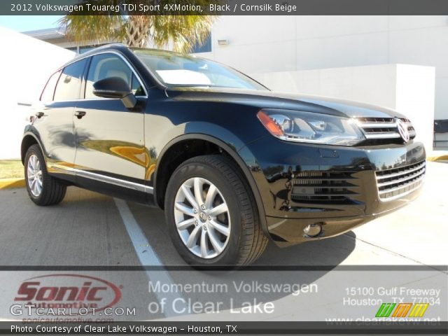 2012 Volkswagen Touareg TDI Sport 4XMotion in Black