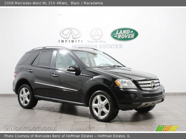 2008 Mercedes-Benz ML 350 4Matic in Black