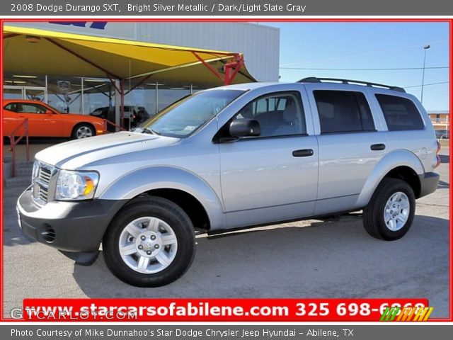 2008 Dodge Durango SXT in Bright Silver Metallic