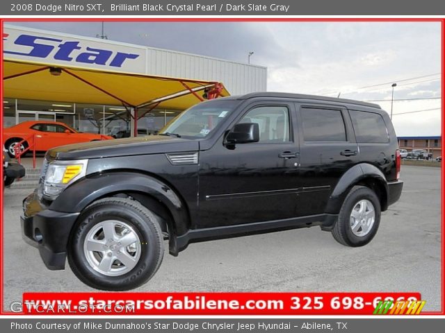 2008 Dodge Nitro SXT in Brilliant Black Crystal Pearl