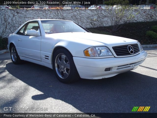 1999 Mercedes-Benz SL 500 Roadster in Glacier White