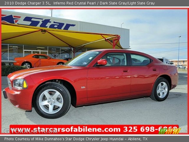 2010 Dodge Charger 3.5L in Inferno Red Crystal Pearl