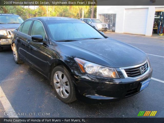 2008 Honda Accord EX Sedan in Nighthawk Black Pearl